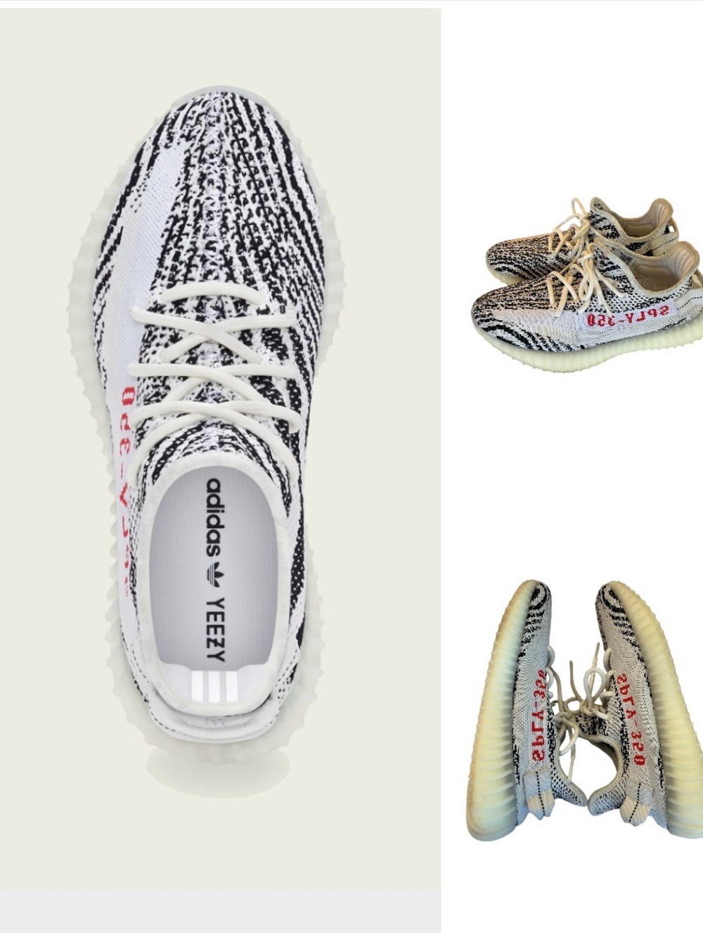 Adidas Yeezy Boost 350 V2 Zebra